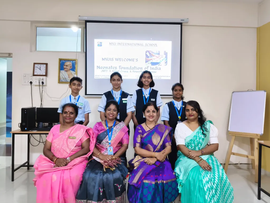 MVJ International School had the privilege of interacting with the NEONATES Foundation of India